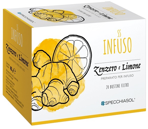 INFUSO TISANA ZENZERO + LIMONE 20 FILTRI - Farmacianuova.eu