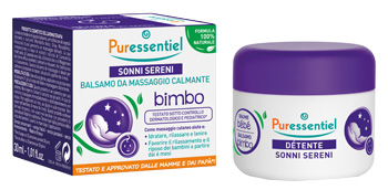 PURESSENTIEL BALSAMO DA MASSAGGIO PETTORALE BIMBO SONNI SERENI 30 ML - Farmacianuova.eu