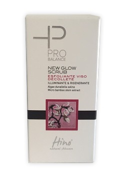 HINO NATURAL SKINCARE PRO BALANCE NEW GLOW SCRUB ESFOLIANTE VISO DECOLLETE 50 ML - Farmacianuova.eu