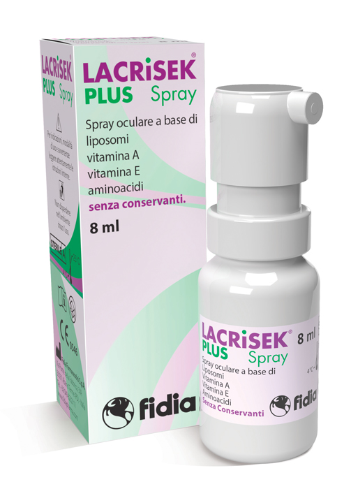 LACRISEK PLUS SPRAY SENZA CONSERVANTI SOLUZIONE OFTALMICA 8 ML - Farmacianuova.eu