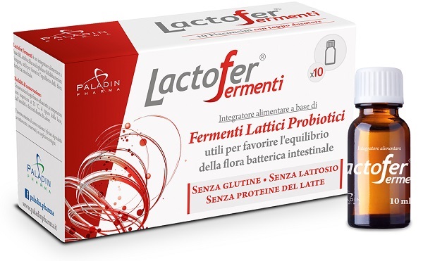 LACTOFER FERMENTI 10 FLACONCINI 10 ML - Farmacianuova.eu