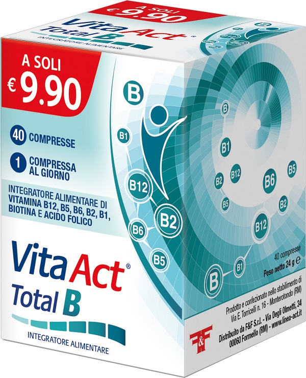 VITA ACT TOTAL B 40 COMPRESSE - Farmacianuova.eu