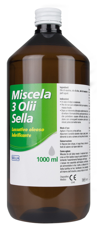 MISCELA 3 OLII LASSATIVO 1 LITRO MD - Farmacianuova.eu