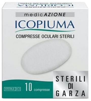 COMPRESSE OCULARI ADESIVE STERILI 10 PEZZI - Farmacianuova.eu