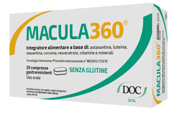 MACULA360 20 COMPRESSE GASTRORESISTENTI - Farmacianuova.eu