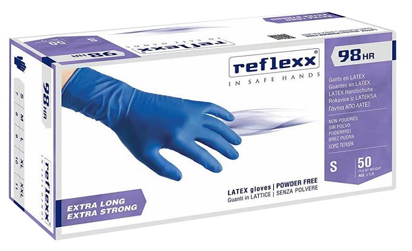 GUANTI LATTICE SENZA POLVERE LARGE 100 PEZZI GAMMADIS - Farmacianuova.eu