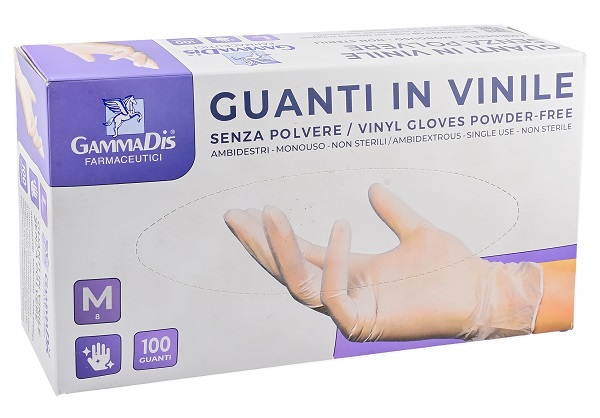 GUANTI VINILE SENZA POLVERE SMALL 100 PEZZI - Farmacianuova.eu