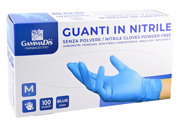GUANTI NITRILE SENZA POLVERE SMALL 100 PEZZI - Farmacianuova.eu