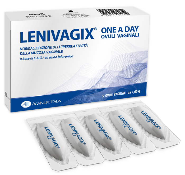LENIVAGIX ONE A DAY 5 OVULI VAGINALI - Farmacianuova.eu