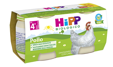 HIPP BIO HIPP BIO OMOGENEIZZATO POLLO 2X80 G - Farmacianuova.eu