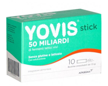 YOVIS STICK 10 BUSTINE DA 1,5 G - Farmacianuova.eu
