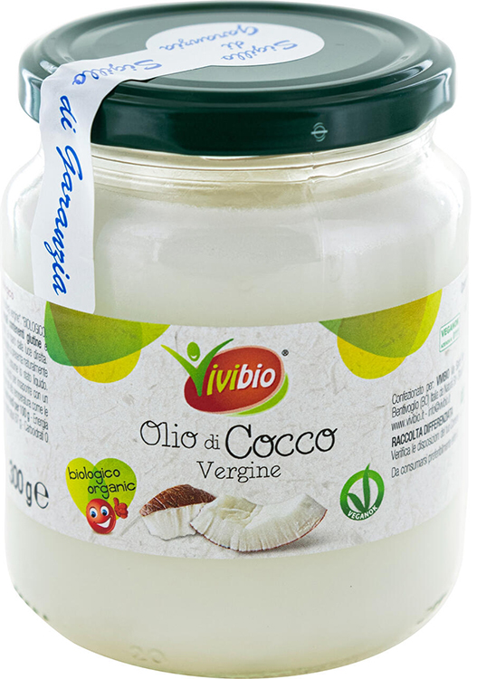 OLIO DI COCCO VERGINE VIVIBIO 300 ML - Farmacianuova.eu