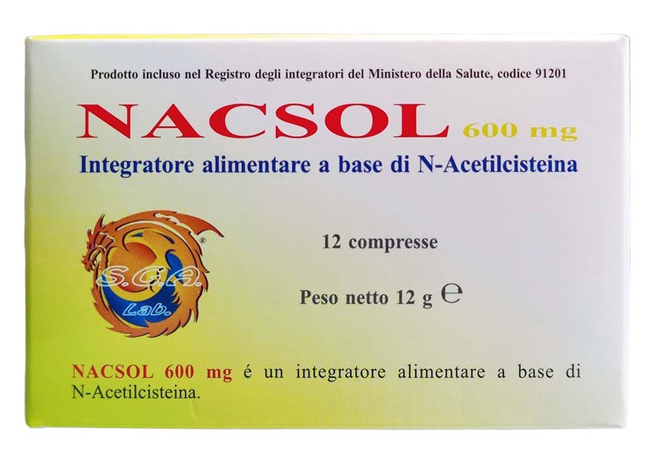 NACSOL 12 COMPRESSE - Farmacianuova.eu
