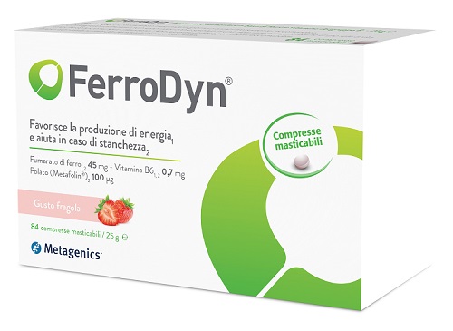 FERRODYN 84 COMPRESSE MASTICABILI - Farmacianuova.eu