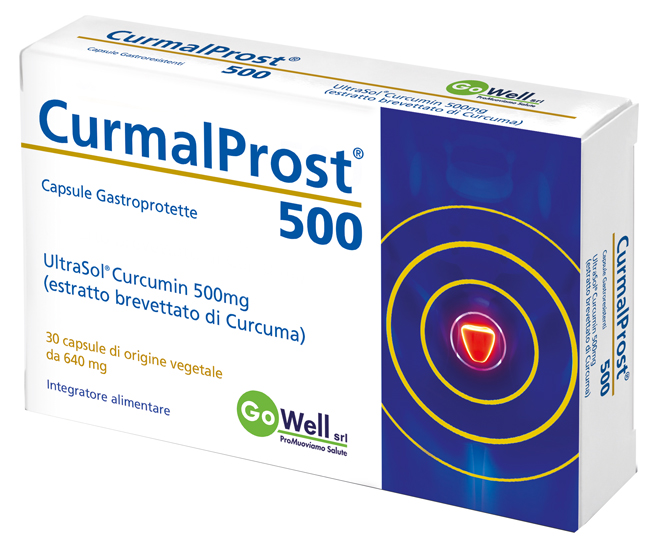 CURMALPROST 500 30 CAPSULE GASTROPROTETTE - Farmacianuova.eu
