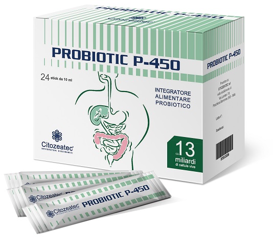 PROBIOTIC P-450 24 STICK MONODOSE 10 ML - Farmacianuova.eu