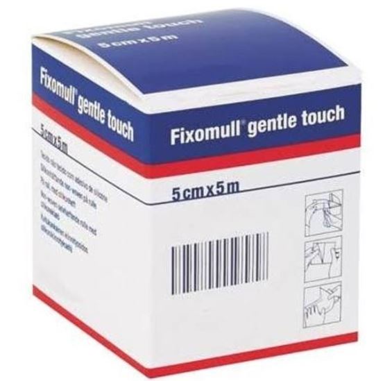 FIXOMULL GENTLE TOUCH 5 X 500 CM - Farmacianuova.eu