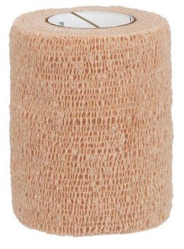 BENDA ELASTICA COMPRESSIVA AUTOADESIVA COBAN 7,5X200CM IN ESTENSIONE 7,5X450CM COLORE CARNE - Farmacianuova.eu
