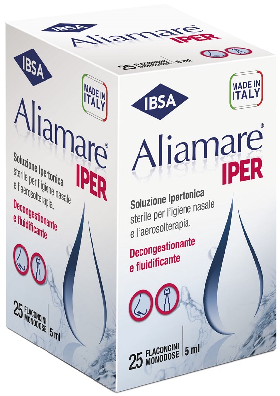ALIAMARE 25 FLACONCINI IPERTONICI DA 5 ML - Farmacianuova.eu