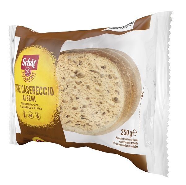SCHAR PANE CASERECCIO AI SEMI 250 G SENZA GLUTINE - Farmacianuova.eu