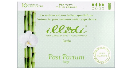 ILLEDI ASSORBENTI LADY EXTRA SENZA ALI POST PARTO PER TUTTI I TIPO DI PERDITE LARGE 10 PEZZI - Farmacianuova.eu