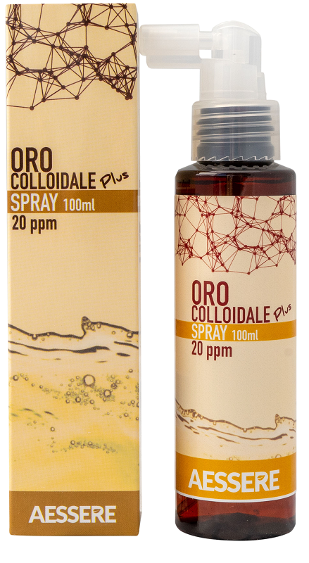 ORO COLLOIDALE PLUS SPRAY 20PPM 100 ML - Farmacianuova.eu