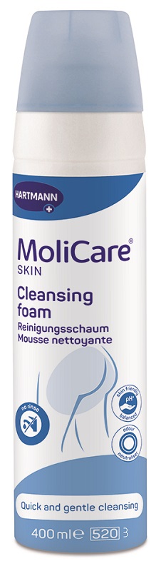 MOLICARE SKIN SCHIUMA DETERGENTE 400 ML - Farmacianuova.eu