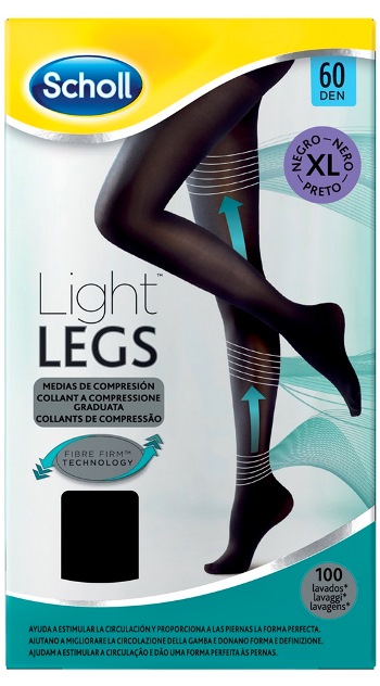 SCHOLL LIGHTLEGS 60 DENARI TAGLIA XL COLORE NERO 1 PAIO - Farmacianuova.eu