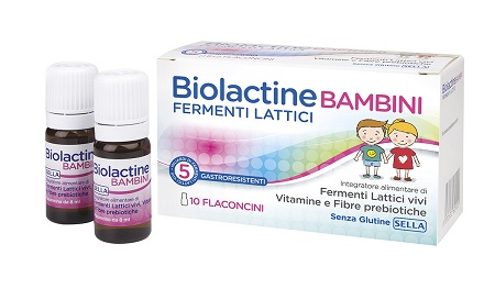 BIOLACTINE BAMBINI 10 FLACONCINI 8 ML - Farmacianuova.eu