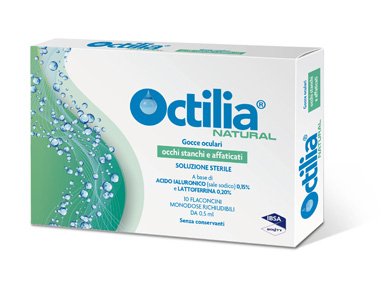 OCTILIA NATURAL OCCHI STANCHI E AFFATICATI 10 FLACONCINI 0,5 ML - Farmacianuova.eu