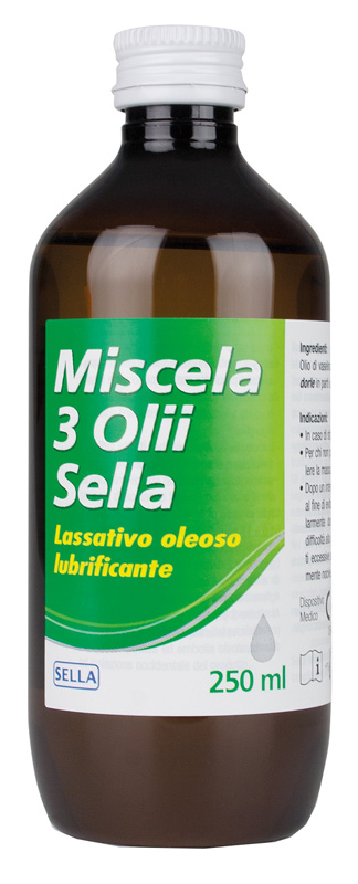 MISCELA 3 OLII LASSATIVO 250 ML MD - Farmacianuova.eu