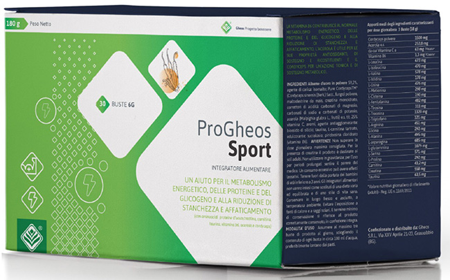 PRO GHEOS SPORT 30 BUSTINE DA 6 G - Farmacianuova.eu