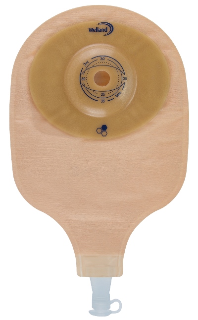 SACCA PER UROSTOMIA OPACA RITAGLIABILE AURUM CONVEX URO MIDI MEDIUM DIAMETRO 13-35 MM 10 PEZZI - Farmacianuova.eu
