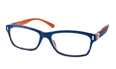 OCCHIALE PREMONTATO DA LETTURA PIC STYLE BLUE/ORANGE +3,5 DIOTTRIE 1 PAIO - Farmacianuova.eu