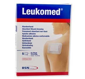 LEUKOMED MEDICAZIONE POST-OPERATORIA IN TESSUTO NON TESSUTO 7,2 X 5 CM - Farmacianuova.eu
