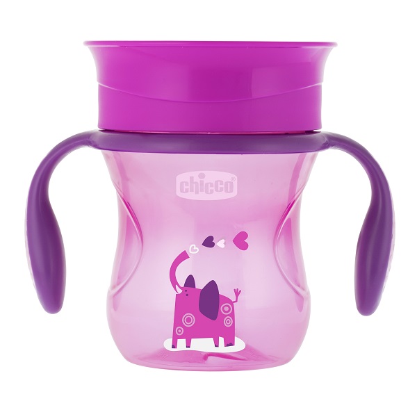 CHICCO TAZZA PERFECT 360 ROSA 12 MESI - Farmacianuova.eu