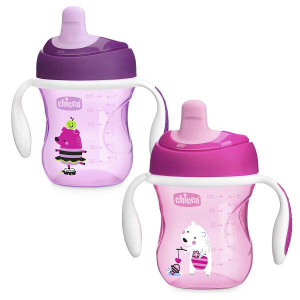 CHICCO TAZZA TRAINING ROSA 6 MESI - Farmacianuova.eu