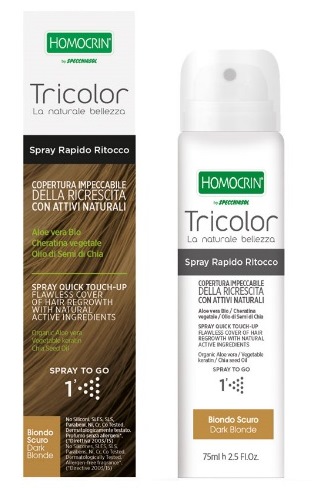 TRICOLOR SPRAY RITOCCO BIONDO SCURO 75 ML - Farmacianuova.eu