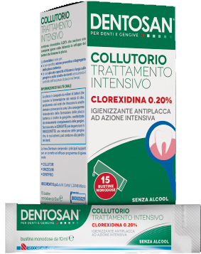 DENTOSAN COLLUTORIO MONODOSE INTENSIVO 0,20% 15 BUSTINE DA 10 ML - Farmacianuova.eu