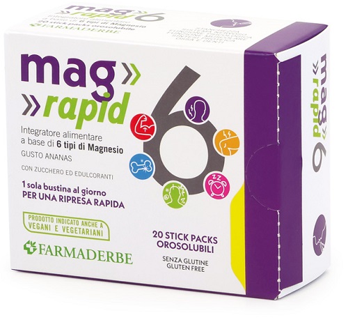 MAG 6 RAPID 20 STICK DA 1,5 G - Farmacianuova.eu
