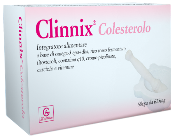 CLINNIX COLESTEROLO 60 CAPSULE 625 MG - Farmacianuova.eu