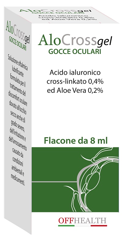 ALOCROSS GOCCE OCULARI ACIDO IALURONICO CROSS-LINKATO 0,2% E ALOE VERA 8 ML - Farmacianuova.eu