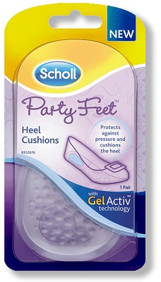 PLANTARE ORTOPEDICO SCHOLL PARTY FEET GEL ACTIVE TALLONE - Farmacianuova.eu