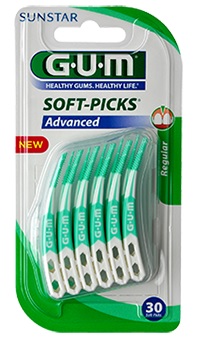 GUM SOFTPICKS ADVANCE SCOVOLINO LARGE GOMMA 30 PEZZI - Farmacianuova.eu