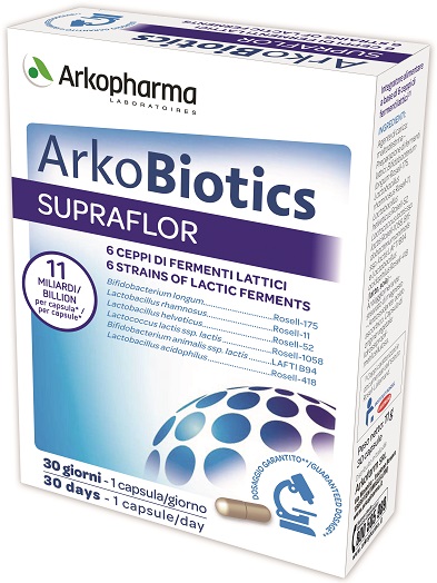 ARKOBIOTICS SUPRAFLOR 30 CAPSULE - Farmacianuova.eu