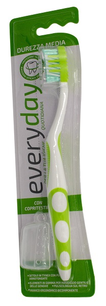 EVERYDAY SPAZZOLINO ANTIPLACCA CON COPRITESTINA - Farmacianuova.eu