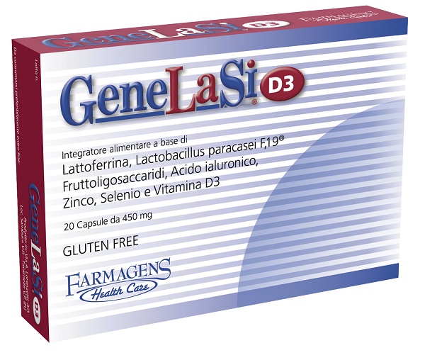GENELASI D3 20 CAPSULE 450 MG - Farmacianuova.eu