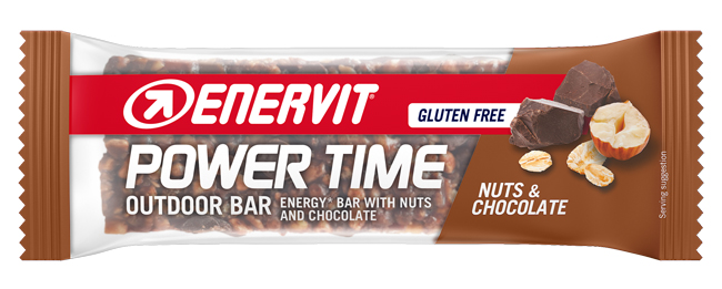 ENERVIT POWER TIME BARRETTA SENZA GLUTINE AL CIOCCOLATO 1 PEZZO - Farmacianuova.eu