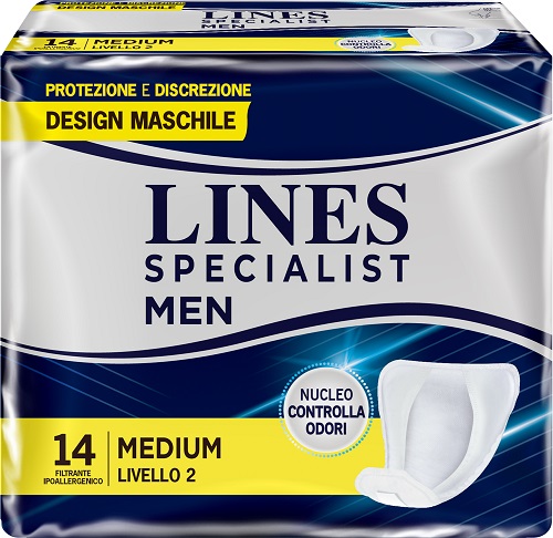 LINES SPECIALIST MEN LIVELLO 2 14 PEZZI - Farmacianuova.eu