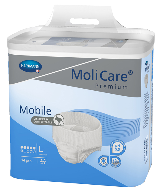 PANNOLINO PULL UP GIORNO MOLICARE MOBILE 6 GOCCE L 14 PEZZI - Farmacianuova.eu